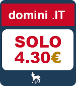Promo domini .it €4,30 - ORMAG.NET